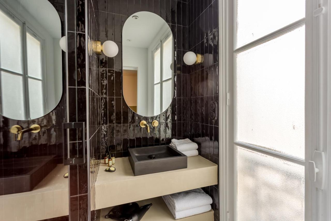 شقة Habitat Parisien - 2Br-2Ba - Marais - Centre Pompidou المظهر الخارجي الصورة